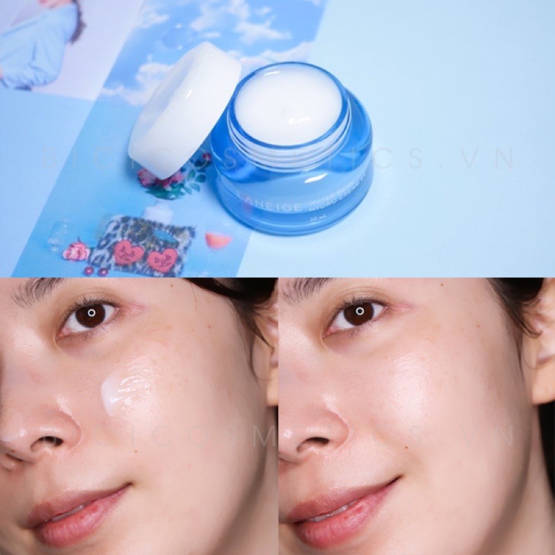 [ Chính Hãng] Kem Dưỡng Ẩm Laneige Water Bank Hydro cream ex mẫu mới 2021 20ml