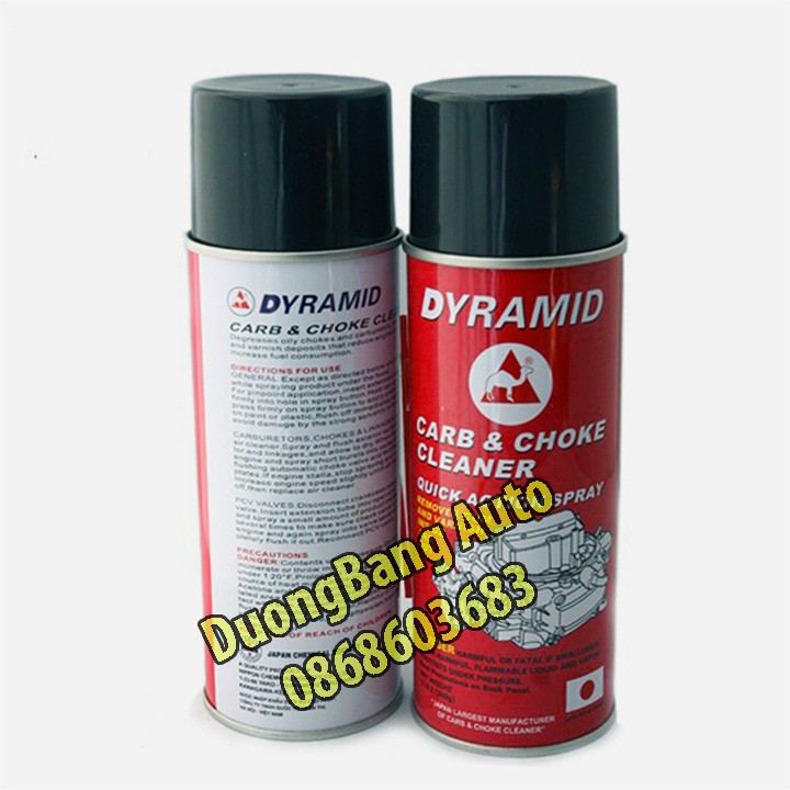 Bình xịt rửa chế hòa khí DYRAMID