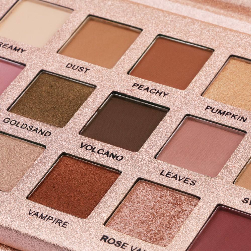 MAGEFY Bảng phấn mắt có phấn má hồng sáng bóng 18 màu trangBảng Phấn Mắt  Lì / Nhũ Kháng Nước Lâu Trôi | BigBuy360 - bigbuy360.vn