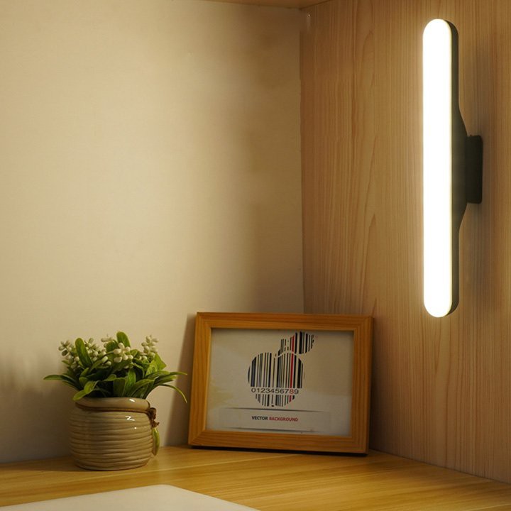 Đèn Led gắn tường, tủ đọc sách tích điện đa năng 3 cấp độ