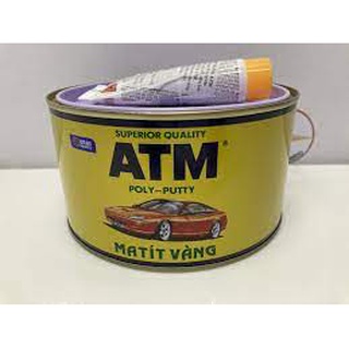 Bả matit vàng atm, bột chét vàng atm 1kg