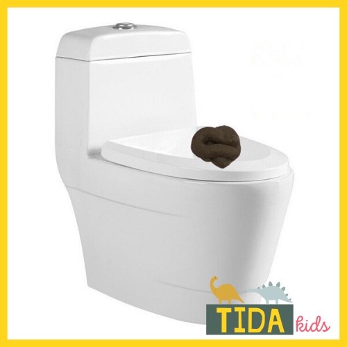 Cục Phân Giả Số 6 Bằng Nhựa EVA Như Thật, Đồ Chơi Giải Trí Độc Lạ Hài Hước Troll Bạn Bè, Đạo Cụ Halloween TiDa Kids Shop