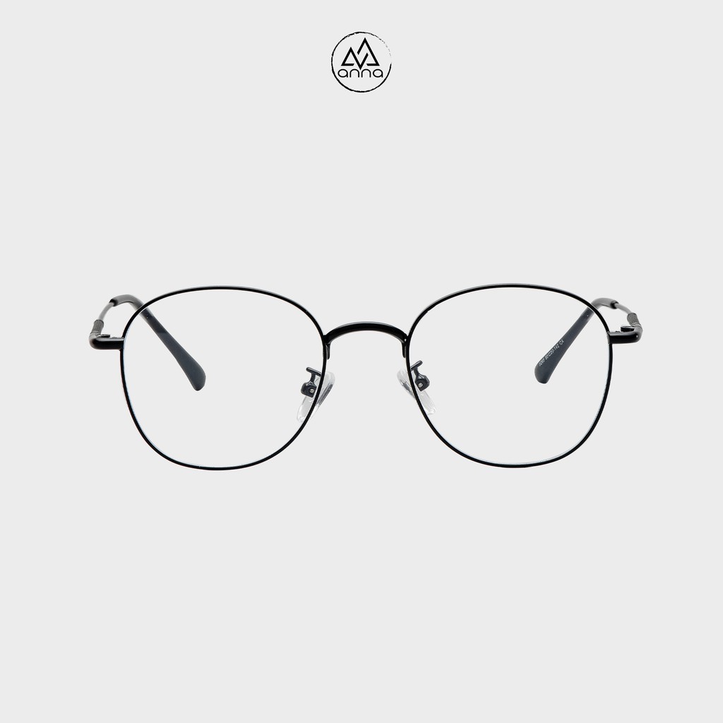 Gọng kính mắt thời trang nữ ANNA thiết kế dáng tròn với chất liệu kim loại 250KL036 | BigBuy360 - bigbuy360.vn