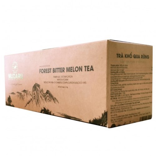 Trà Khổ Qua Rừng Mudaru (Hộp 50 túi lọc) - thanh nhiệt, hỗ trợ điều trị tiểu đường, mỡ máu | BigBuy360 - bigbuy360.vn