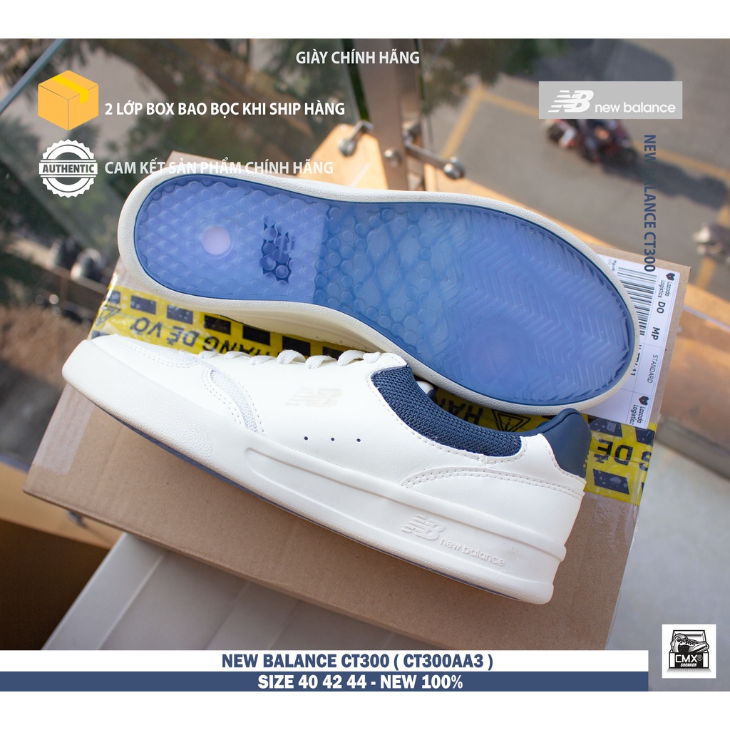 😘  Giày New Balance CT300 BEIGE / BLUE  - HÀNG CHÍNH HÃNG 100%