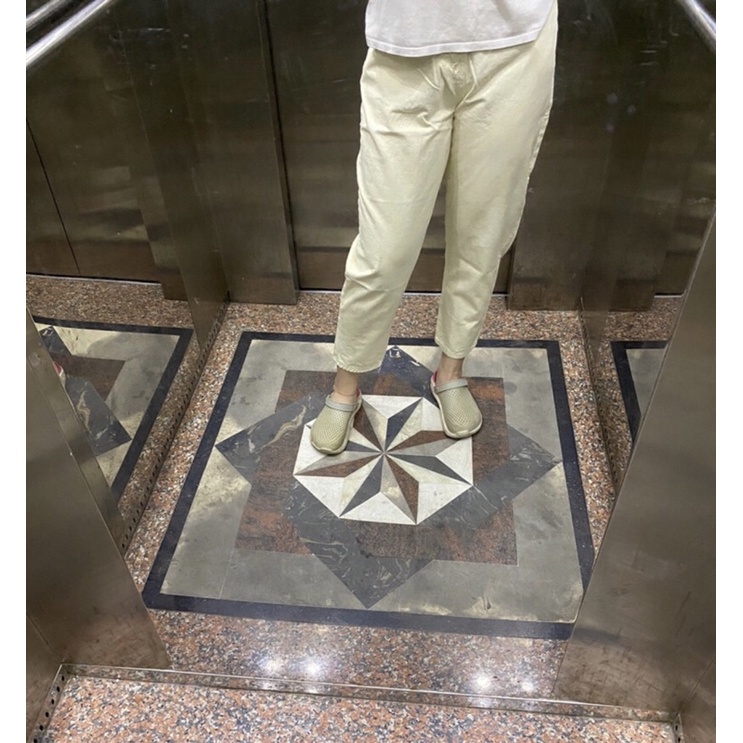 Pass quần baggy kaki trắng