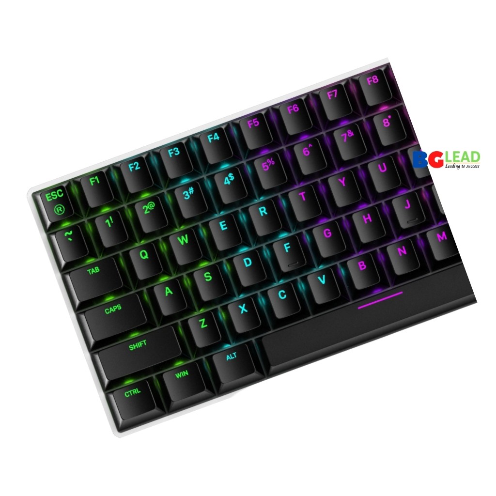 Bàn phím cơ|Bàn phím gaming DAREU EK884 84KEYS có đèn led RGB, Blue|Brown|Red D switch - Mai Hoàng phân phối và bảo hành