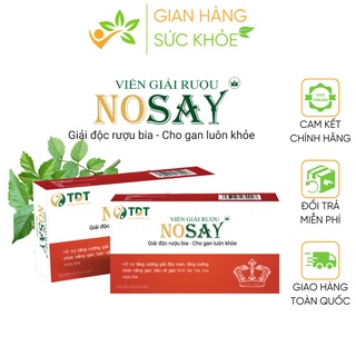 Viên giải ruou Nosay ⚡ SALE SỐC ⚡ Viên giải ruou bia nhanh chóng, an toàn chất lượng