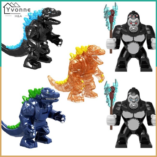 Một vị vua Hồng Kông. Mô Hình Đồ Chơi Lego Godzilla KF1506-1507 Chất Lượng Cao