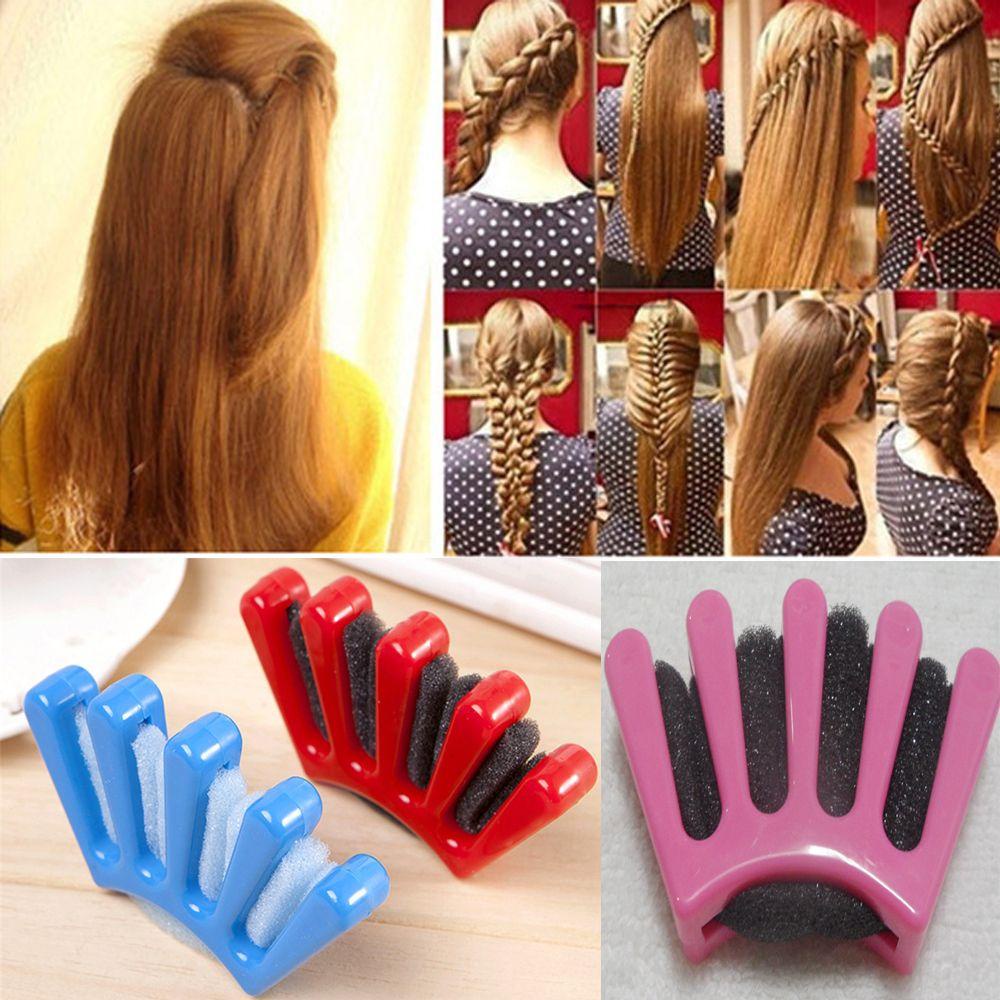 Mút Xốp Bện Tóc Tạo Kiểu Tóc Sành Điệu Cho Nữ