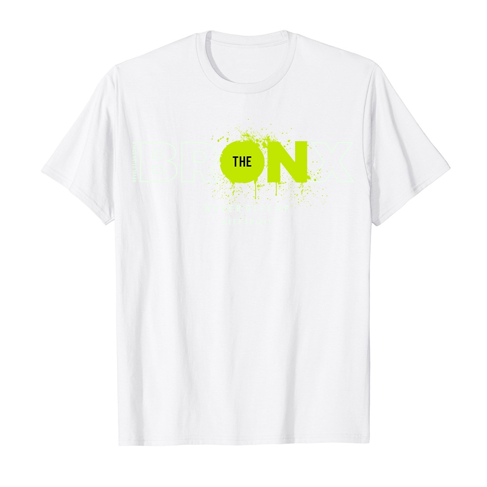 Áo Thun Cotton Unisex, Áo Phông HTFashion In Hình Bronx Graphic - 13225