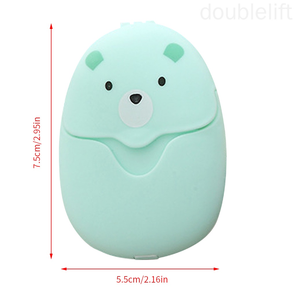 (Hàng Mới Về) Set 50 Tờ Giấy Vệ Sinh Một Mặt Tiện Dụng Khi Đi Du Lịch