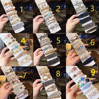Set kẹp tóc đính đá lấp lánh sang trọng