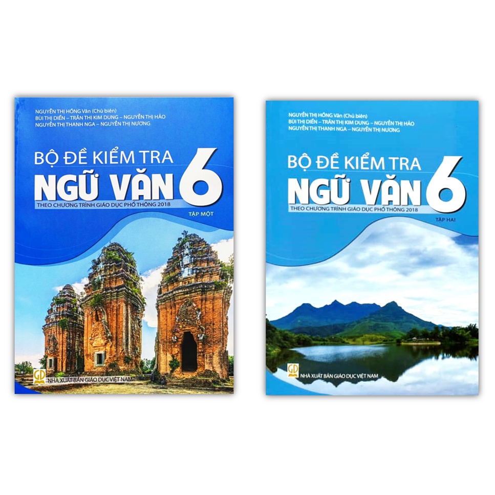 Sách - Combo Bộ đề kiểm tra ngữ văn 6 -