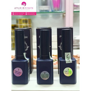 Gel Polish RuBy Base, Top, Cứng Móng Những Ưu Điểm Vượt Trội (Bộ 3 Chai)