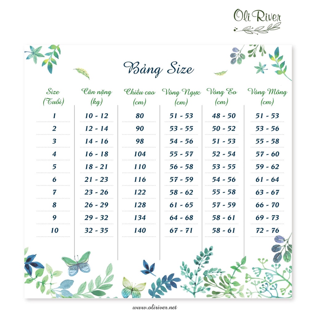 Váy đầm tết bé gái sát nách dáng xòe Oli River đính nơ xinh yêu