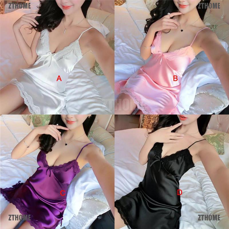 Váy ngủ 2 dây thiết kế gợi cảm cho nữ