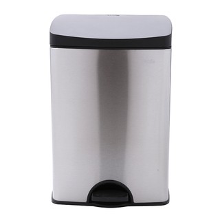 Thùng rác inox cao cấp Fitis đạp vuông 15L SPS1-901 chính hãng giá tốt