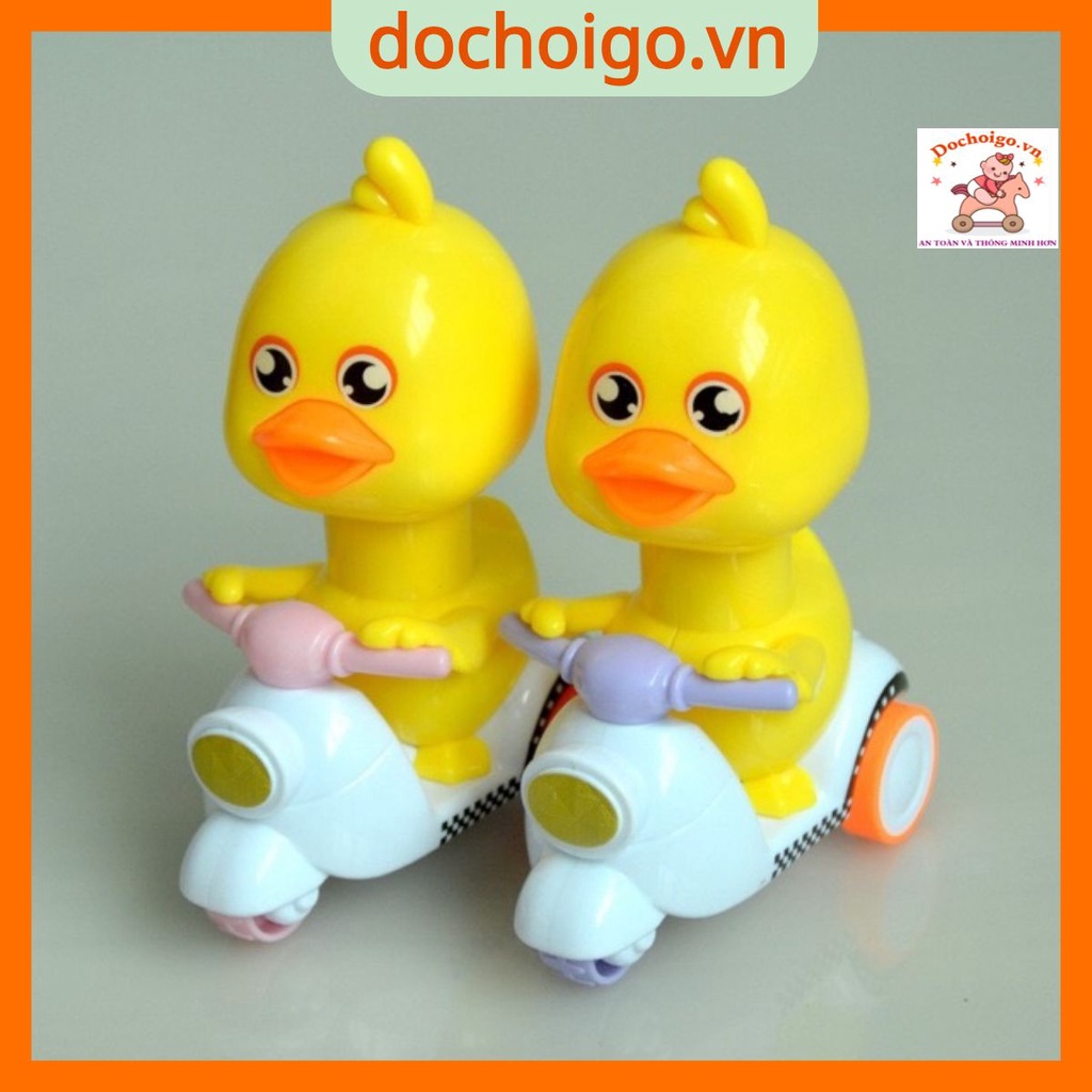 Đồ chơi vịt đi xe máy, dochoigo.vn