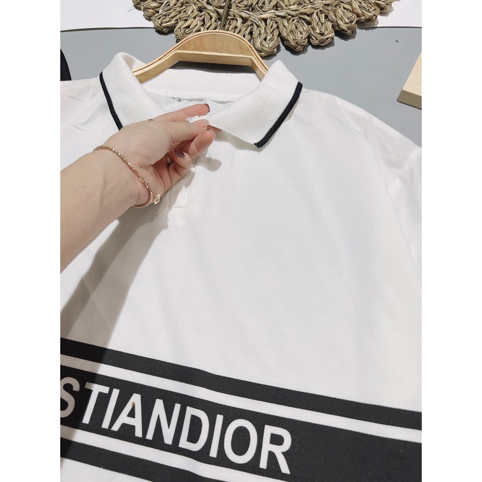 [ÁO PHÔNG GIÁ ĐẸP] Áo thun POLO nam nữ cổ bo dệt cực đẹp chất liệu coton SU (CT-T41P)