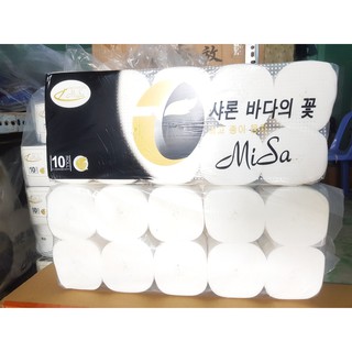 GIẤY HÀN QUỐC MYSA 1 LỐC 10 CUỘN KHÔNG LÕI