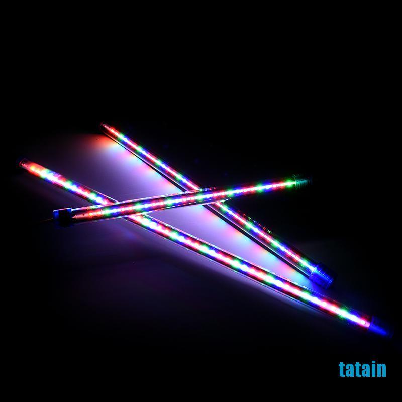 Đèn LED chìm RGB 20-60cm trang trí bể cá chống nước nhiều màu sắc