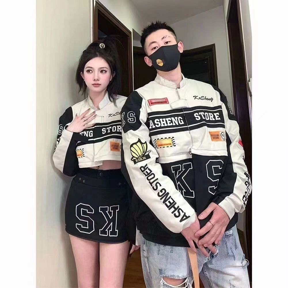 Áo Khoác Bóng Chày Mỏng Phong Cách Mỹ Cổ Điển Thời Trang Mùa Hè Cho Cặp Đôi