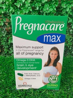 Vitamin bầu Anh Pregnacare max
