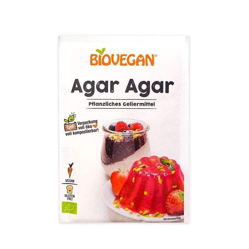 Bột rau câu hữu cơ Agar Bio Vegan 30g