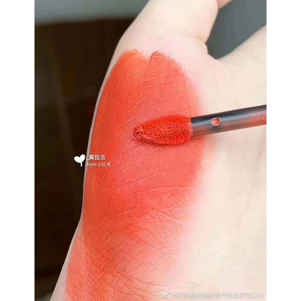 Son 3.c.e cloud lip tint Peach tease màu đỏ cam đào