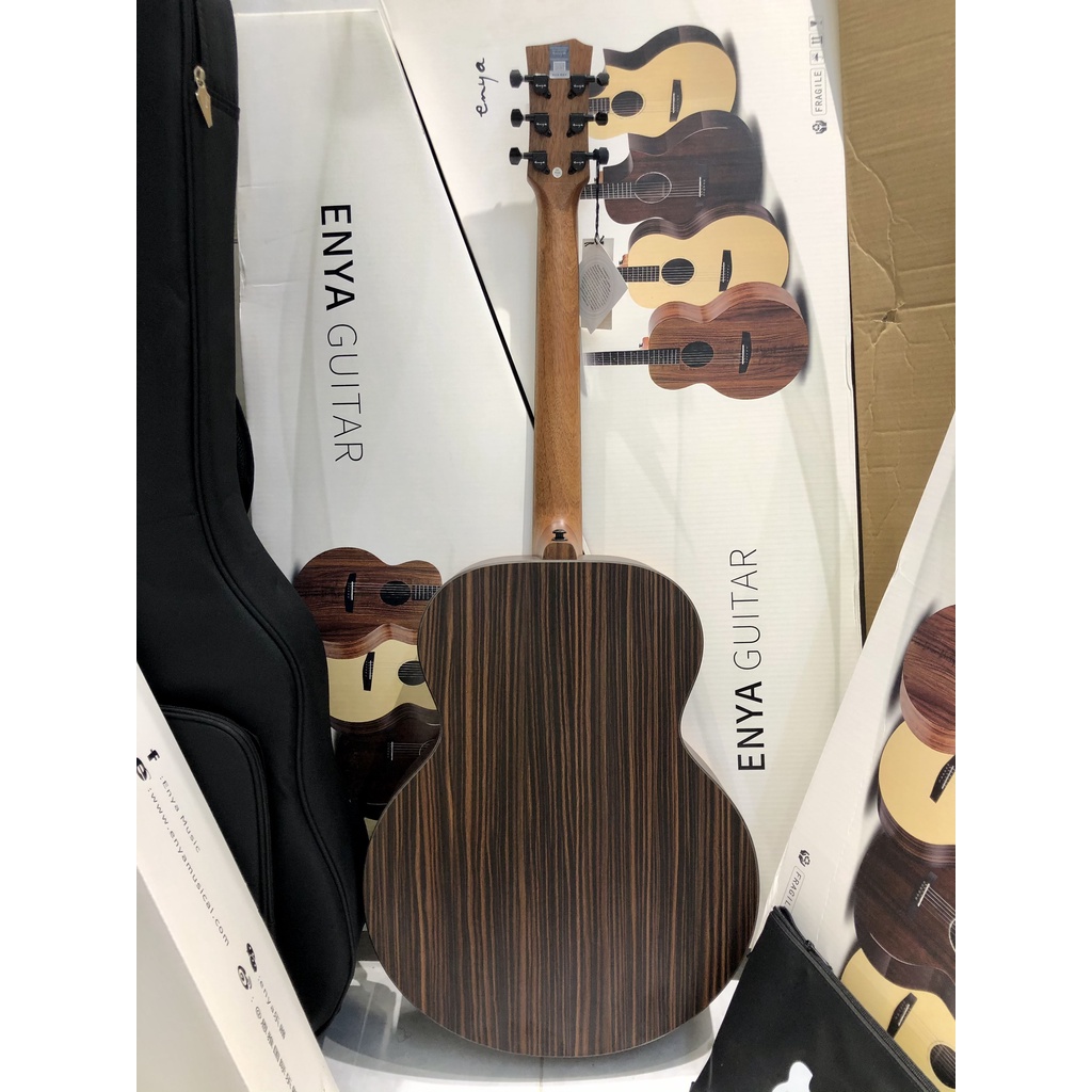 Đàn Guitar Enya X1 Pro  tích hợp loa trong thùng đàn - Chính hãng tặng đầy đủ bộ phụ kiện Enya