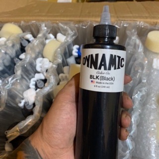 Mực xăm chính hàng dynamic usa blk