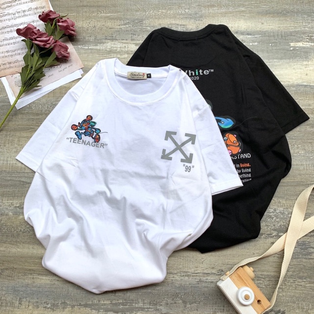 ÁO THUN UNISEX OFF-WHITE MICKEY