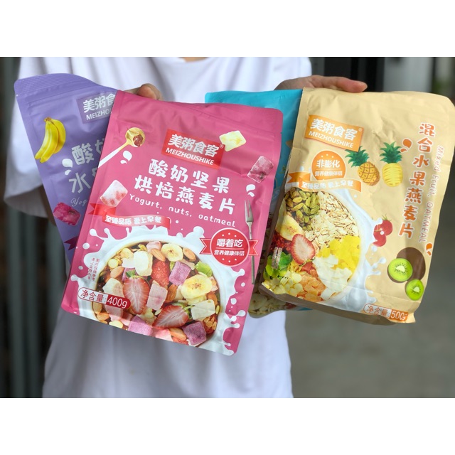 ❌ 2 tặng chén thìa❌NGŨ CỐC  YẾN MẠCH SỮA CHUA HOA QUẢ  ĂN SÁNG YOGURT GIẢM CÂN🌼🌼 (mua 2 tặng quà ngẫu nhiên) | BigBuy360 - bigbuy360.vn