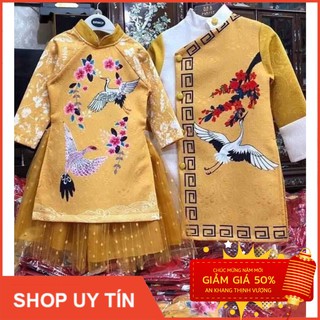 Áo cách tân chơi Tết cho bé trai, bé gái siêu đẹp. Quần áo tết cho trẻ em, đồ em bé