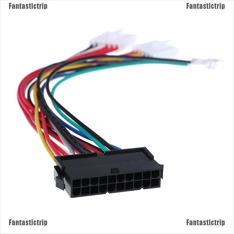 Cáp Chuyển Đổi Fantastictrip 20P ATX Sang 2 Cổng 6Pin AT PSU Cho Máy Tính 286 386 486