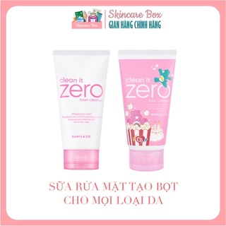 [ĐỦ BILL] SỮA RỬA MẶT TẠO BỌT BANILA CO CLEAN IT ZERO FOAM CLEANSER 150ML