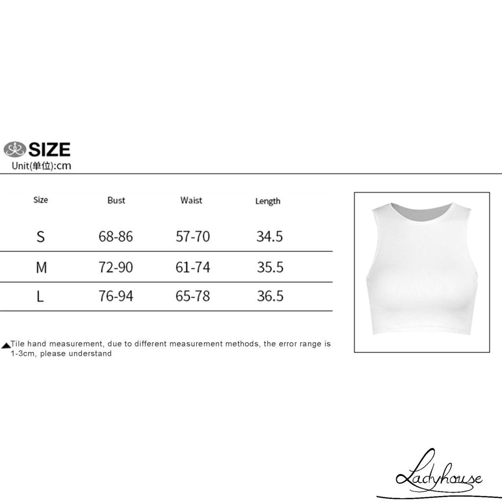 Áo Croptop Không Tay Màu Trơn Thời Trang Dành Cho Nữ