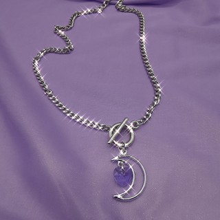 Dây chuyền Love Crystal Thời Trang Mặt Trăng