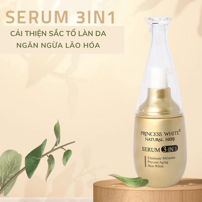 Serum 3in1 Dưỡng Da Mờ Thâm Nám White Princess HerSkin 40ml