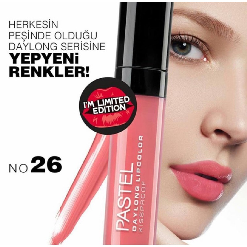 Son nước Pastel Day Long Lipcolor Kissproof