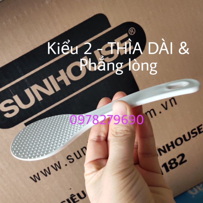 THÌA XƠI CƠM, MUÔI XƠI CƠM CHO NỒI CƠM ĐIỆN LOẠI CHỐNG DÍNH