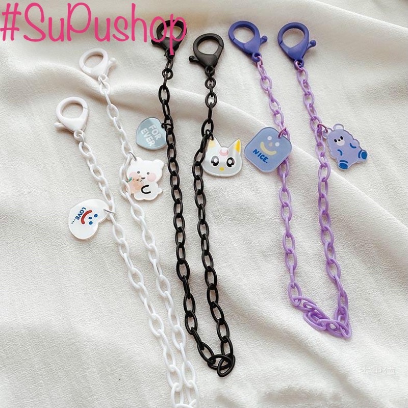 ⛓🪢DÂY ĐEO KHẨU TRANG SIÊU XINH 2 CHARM🪢⛓