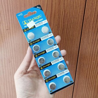 Vỉ Pin Hạt Nút 10 viên AG10