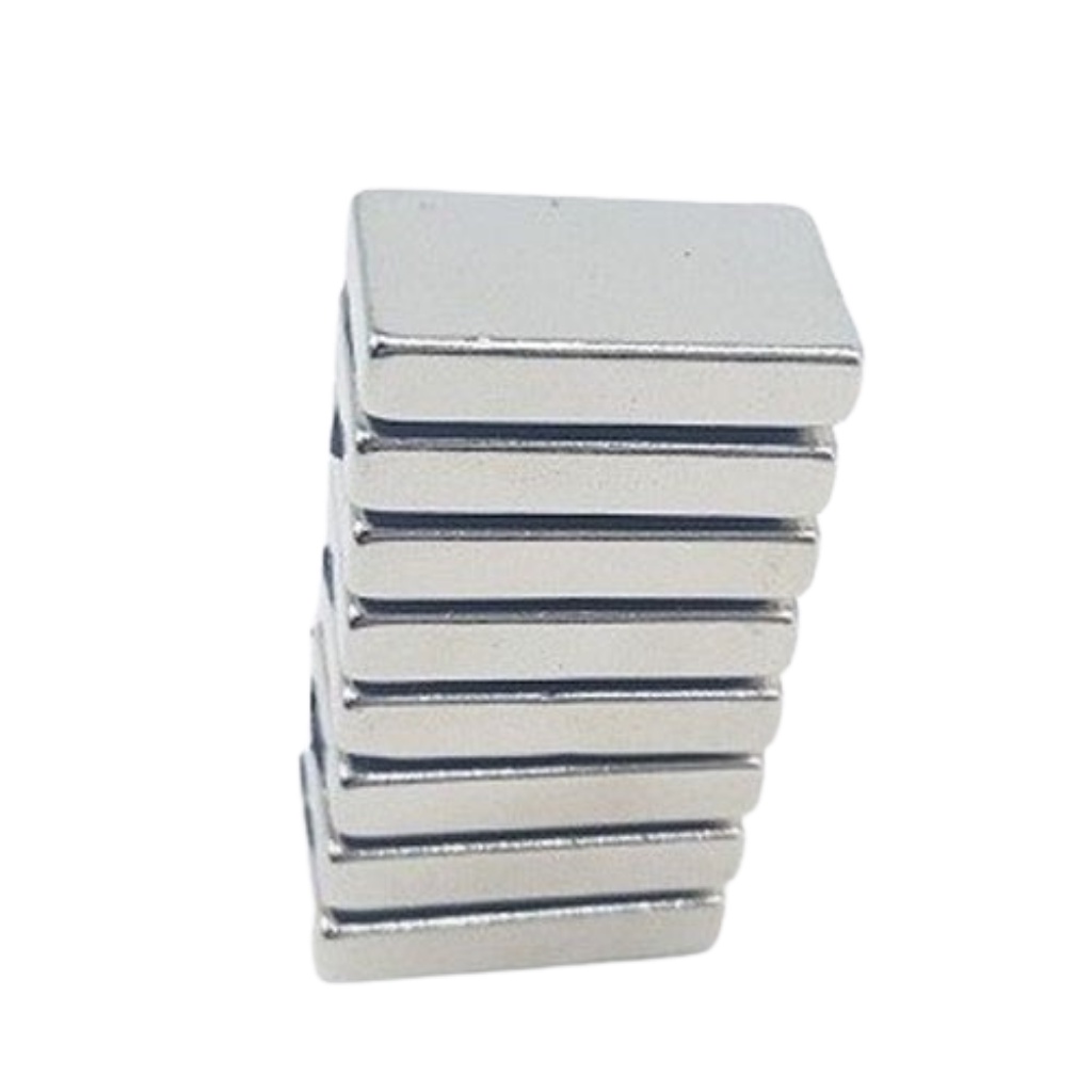 Nam Châm Đất Hiếm Chữ Nhật Nhiều Kích Thước - 1 Viên