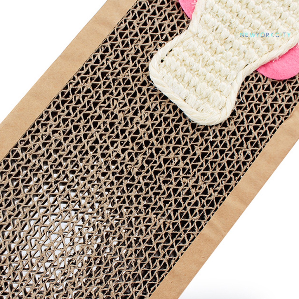 Tấm Đệm Cào Móng In Họa Tiết Hoạt Hình Dễ Thương Dùng Làm Đồ Chơi Cho Mèo Cưng