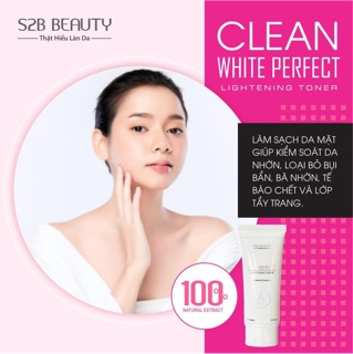 Sữa rửa mặt Clean White Perfect S2B Beauty