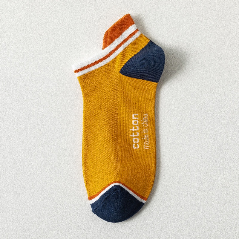 Vớ Cotton Lưới Thoáng Khí Nhiều Màu Sắc Đa Dạng Cho Nam