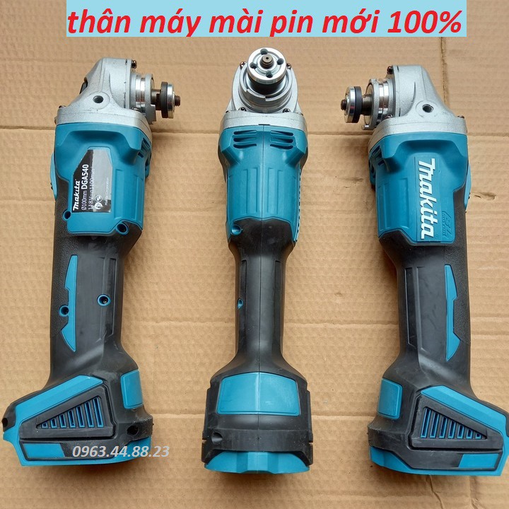Thân máy mài cầm tay pin Makita, không chổi than, 100% dây đồng, 2 hàng đèn