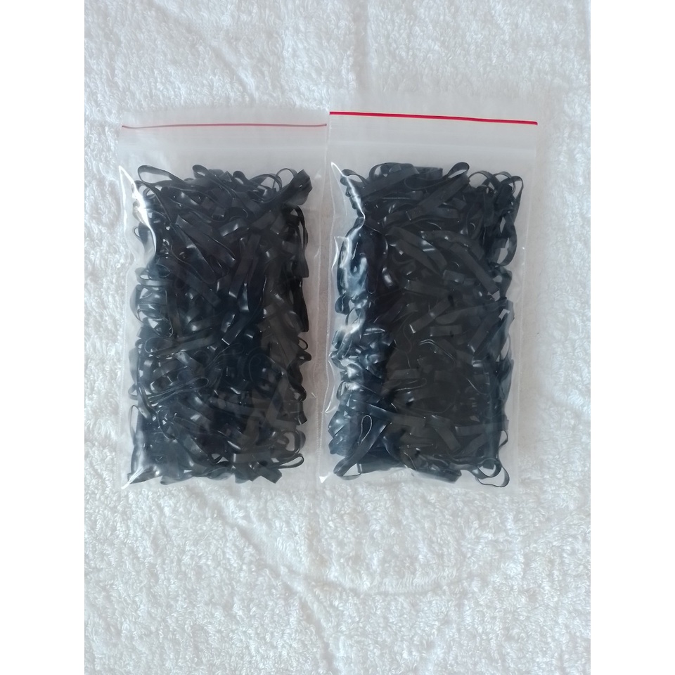 COMBO 2 Gói Chun Buộc Tóc Dai Chắc Màu Đen - Titifa Shop